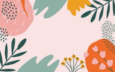 Abstract background poster. Good for fashion fabrics, postcards, email header, wallpaper, banner, events, covers, advertising, and more. Valentine's day, women's day, mother's day background.