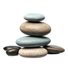 Zen balance stack of stones