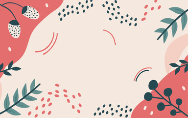 Abstract background poster. Good for fashion fabrics, postcards, email header, wallpaper, banner, events, covers, advertising, and more. Valentine's day, women's day, mother's day background.