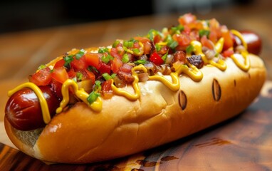 Photo of hot dog from the United States