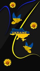 Illustration with Ukrainian creative design and text.