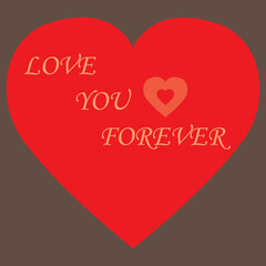 HAPPY VALENTINE'S DAY AND LOVE FOREVER