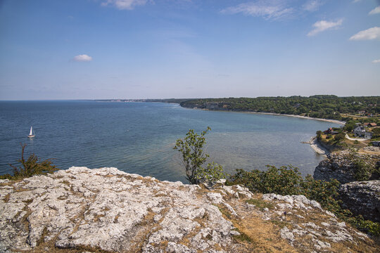 H&ouml;gklint Viewpoint, Gotland, Sweden