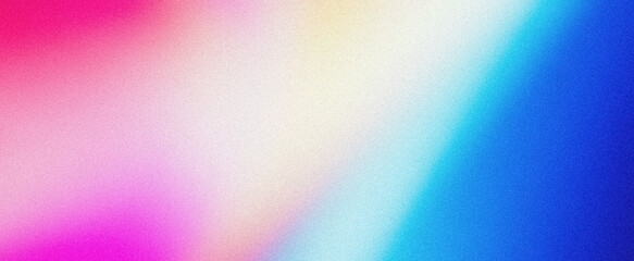Pink blue light purple grainy background abstract noise texture gradient wave retro banner poster backdrop design