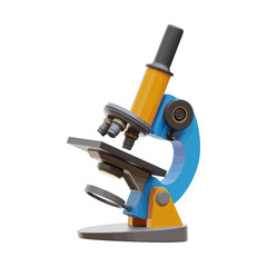 Microscope 3d icon vector illustration design