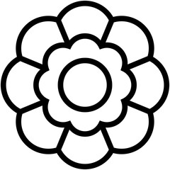 Flower Vector Icon