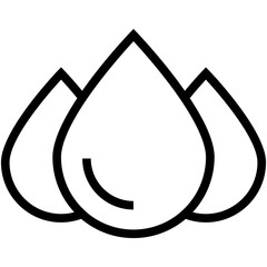 Drops Vector Icon