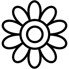 Gerbera Vector Icon