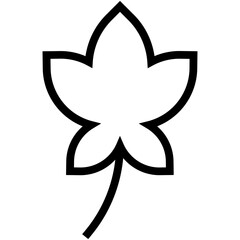 Maple Leaf Vector Icon