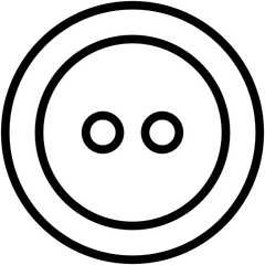 Fototapeta premium Button Vector Icon