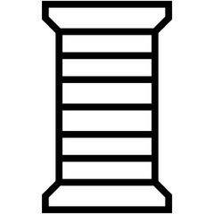 Thread Spool Vector Icon