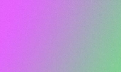 Pink magenta green purple abstract color gradient background grainy texture effect web banner header poster design
