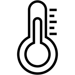 Thermometer Vector Icon