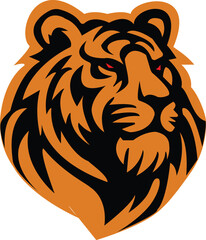 Lion Head Logo Vector Resolution