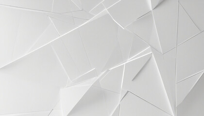 Minimalist Geometric Wallpaper on Abstract White Background