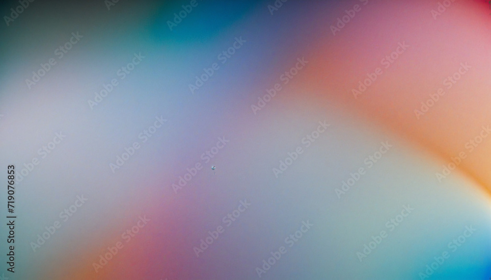 Poster close-up image of a soap bubble's iridescent patterns.