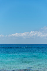 Fototapeta premium Tropical beach on a sunny day