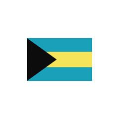 Flag of Bahamas vector symbol