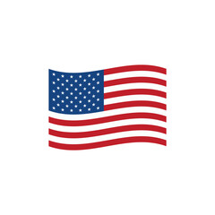 Flag of Usa vector symbol © valvectors