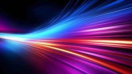 Neon speed abstract background, digital abstract background