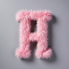 Fototapeta premium Three-dimensional letter N