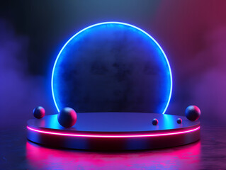 3d isolated ring in orange and gold in black background, rendering, frame, neon, presentation, background	
Category	
Graphic Resources	