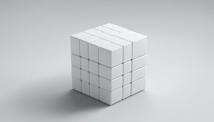 3D Cubes Abstract Rendering