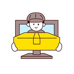 インターネット配達員