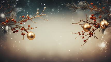 Obraz na płótnie Canvas Luxurious shiny Christmas ball decoration, Christmas and New Year ornaments background