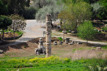 artemis temple and stork nest 