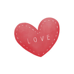 Heart with love
