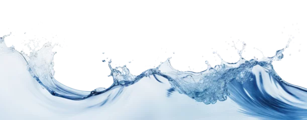 Fototapeten Dynamic wave of sea water, cut out © Yeti Studio