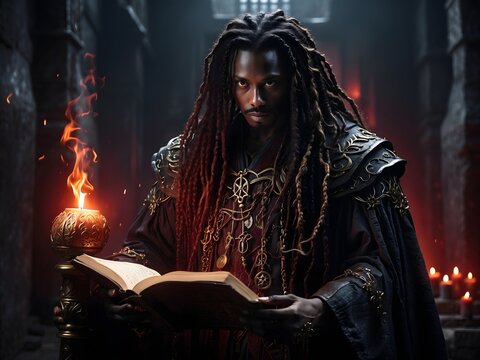 Necromante negro de dread