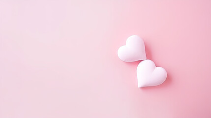 Fototapeta premium Hearts are Symbols of love for the designer of greeting Cards 