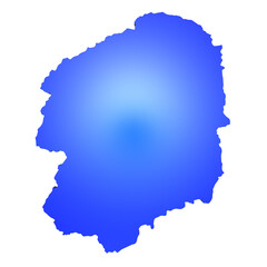 日本の栃木県の地図