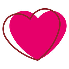 Decorative Pink Heart