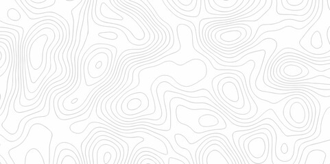 Topographic map. Geographic mountain relief. Abstract lines background. Contour maps. Vector illustration, Topo contour map on white background, Topographic contour lines vector map seamless pattern.