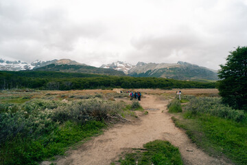Trek to Laguna Esmeralda in southern Argentina close to Ushuaia in Patagonia - dec 2th 2023