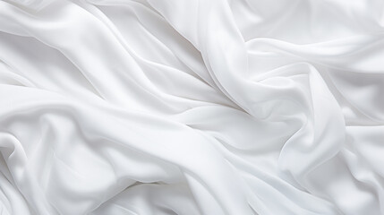Obraz premium White satin. silk. texture background. Abstract luxury white fabric background