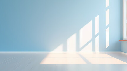 Fototapeta premium Empty room background, simple style interior design