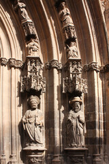 Fragment of Cathedral of Saint Mary in Murcia, Spain