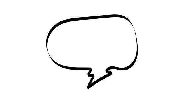 animated bubbles for chat. chat. a chat bubble. bubble. to write. text. thoughts. think. lettering. doodle.