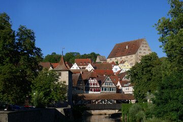 Roter Steg in Schwäbisch Hall