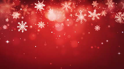 Obraz na płótnie Canvas Festive snowflake background with beautiful design and space for text