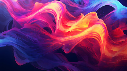 abstract background with waves