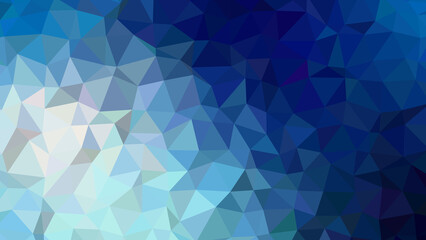 Abstract blue  Color Polygon Background Design abstract Low Polygon gradient Generative Art background illustration.Colorful Polygonal Mosaic Background, Perfect For Wallpaper. Vector Design Template.
