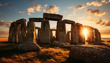 Golden Heritage Trail: Roaming the Stonehenge at sunset