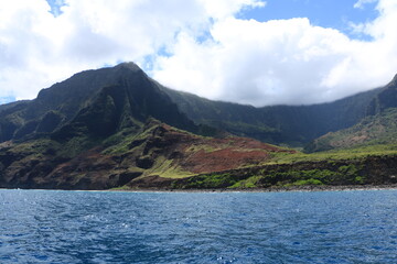 Ocean Landscape of Napali Coast