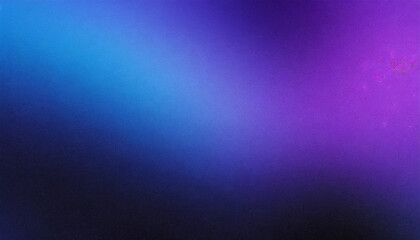 Blue purple black grainy gradient banner background website page header abstract noise effect design