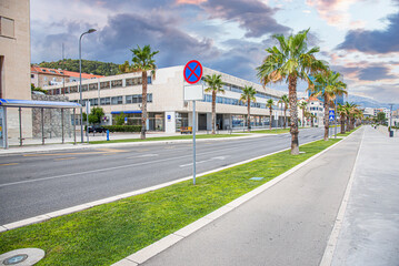 Streets of Split. Dalmatia, Croatia.